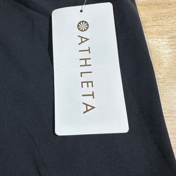 Athleta Transcend Dress Black 842770 Women's Size Medium New With Tags - Picture 9 of 11